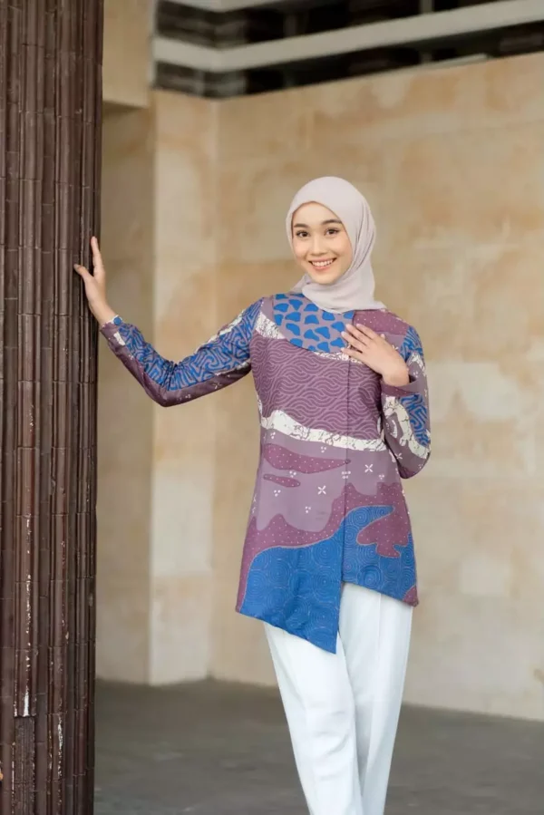 Batik wanita  Atasan Blouse Batik